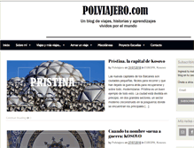 Tablet Screenshot of polviajero.com